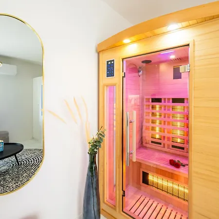 L'escapade Indigo - Balneo - Sauna Appartement *