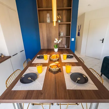 Appartement L'escapade Indigo - Balneo - Sauna *