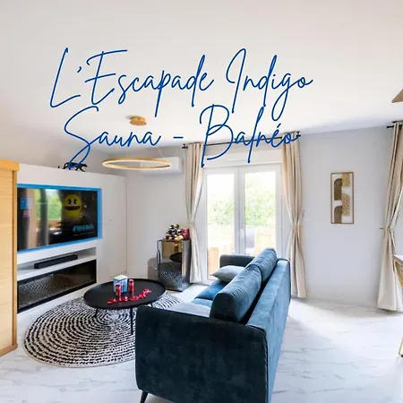 Lägenhet L'escapade Indigo - Balneo - Sauna Tournefeuille