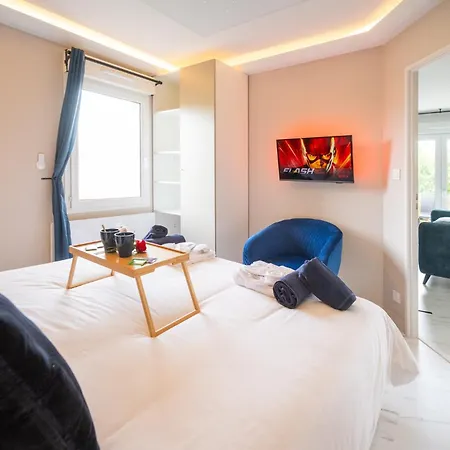 Apartmán L'escapade Indigo - Balneo - Sauna