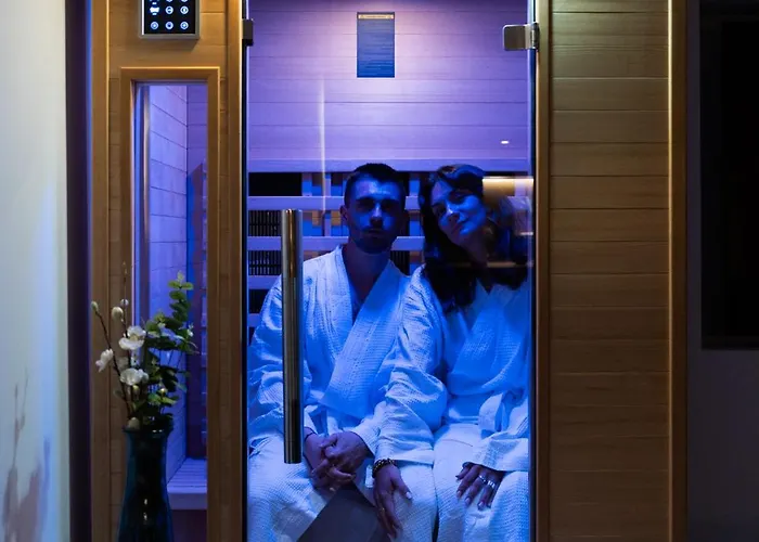 Apartman L'escapade Indigo - Balneo - Sauna