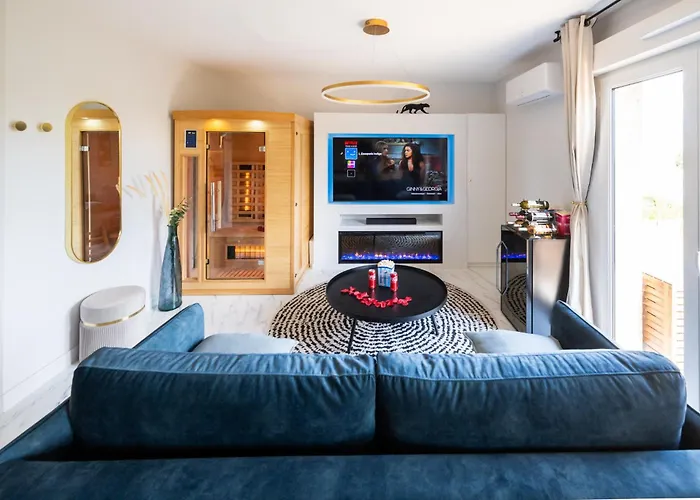 Apartman L'escapade Indigo - Balneo - Sauna *