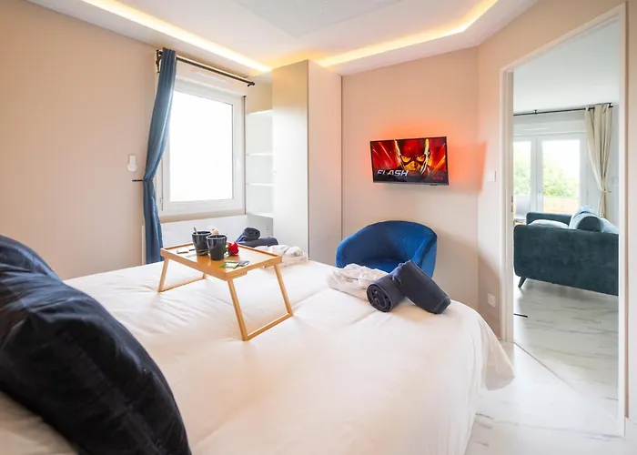 Apartman L'escapade Indigo - Balneo - Sauna